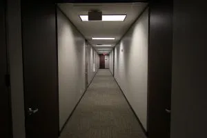 Hallway in the office