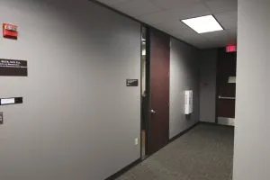 Hallway in the office